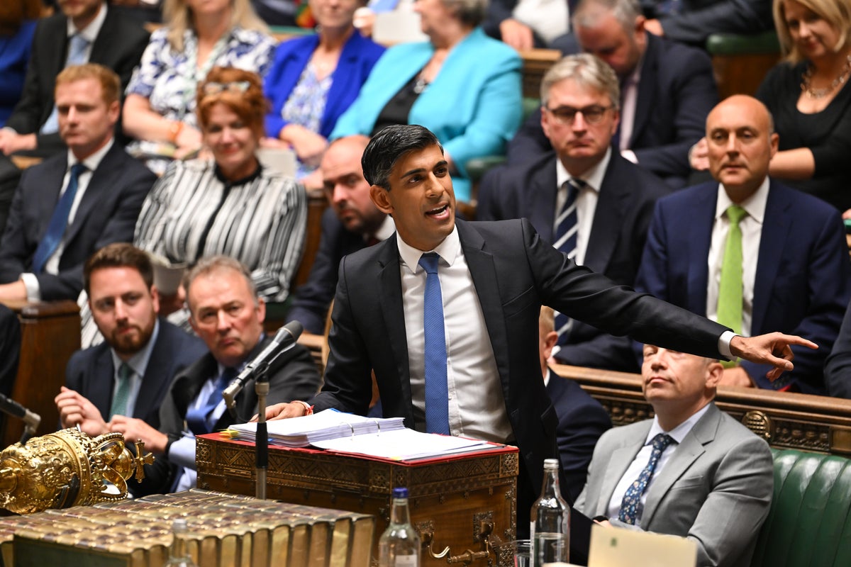 Watch: Rishi Sunak faces Keir Starmer at PMQs as Israel-Hamas conflict continues